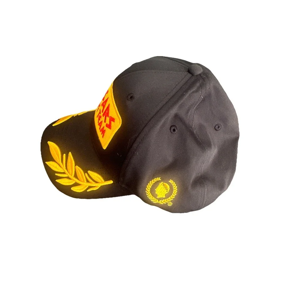 Caesars Palace Racing Team F1 Snapback Hat Las Vegas Retro Throwback Cap Formula